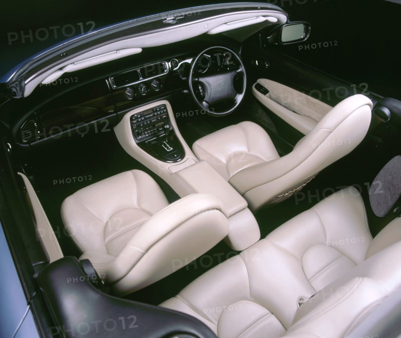 1997 Jaguar XK8 convertible interior. Artist: Unknown.