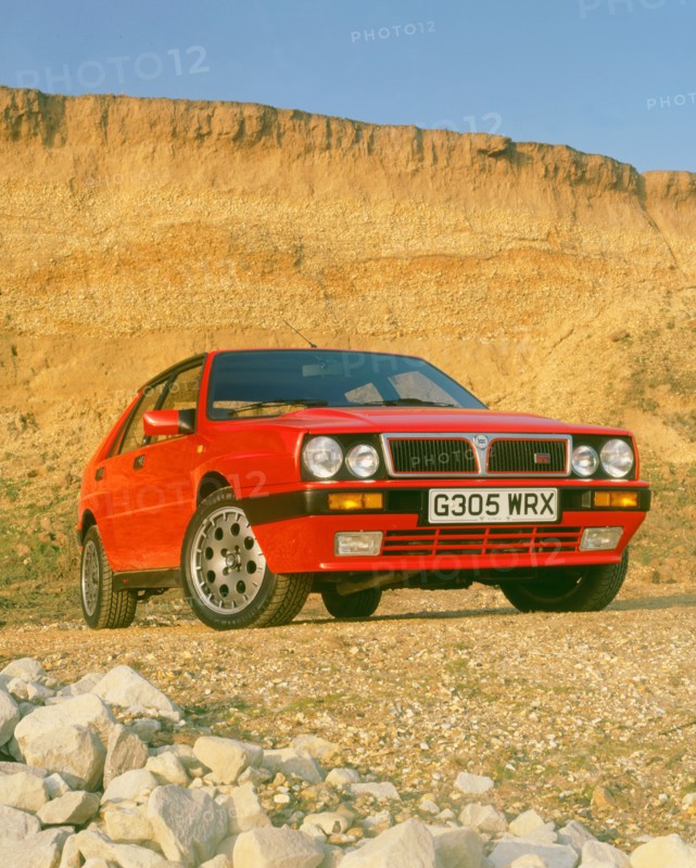 1990 Lancia Delta HF Integrale. Artist: Unknown.
