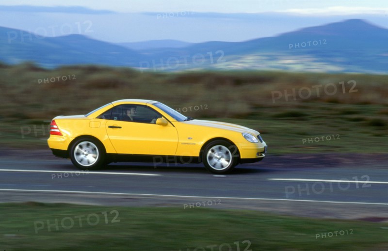 1998 Mercedes Benz SLK 230. Artist: Unknown.