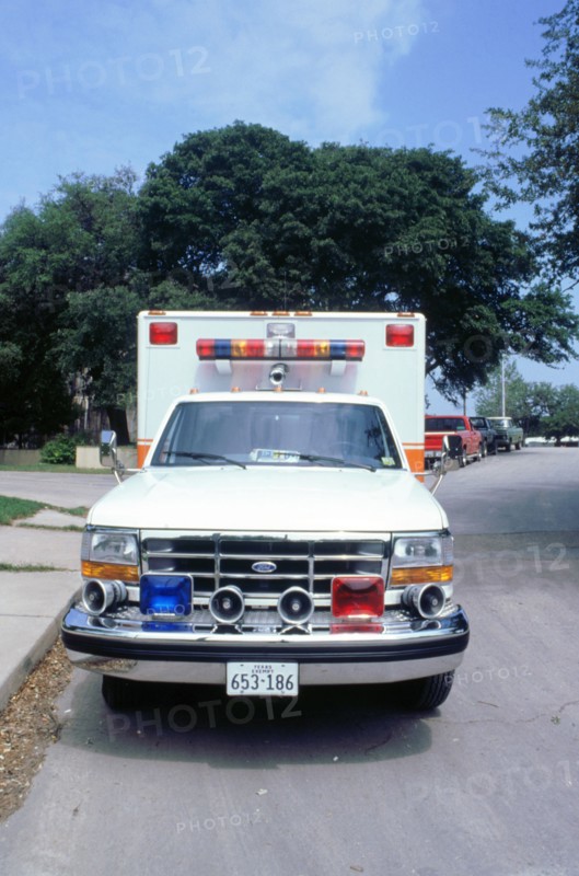 American Ford Ambulance, 1994. Artist: Unknown.