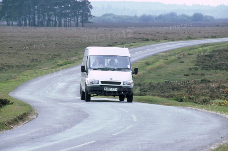 2000 Ford Transit van. Artist: Unknown.