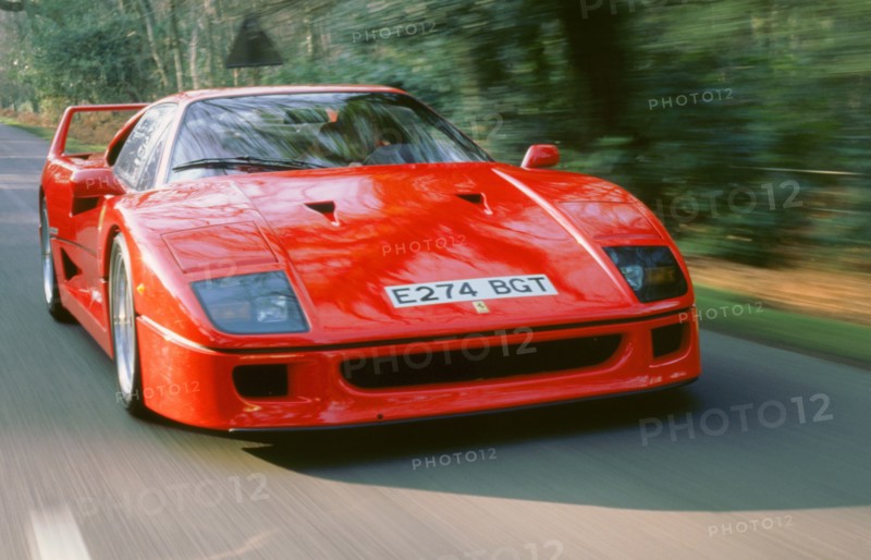 1988 Ferrari F40. Artist: Unknown.