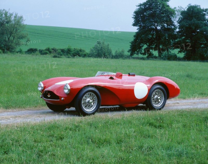 1955 Aston Martin DB3s. Artist: Unknown.