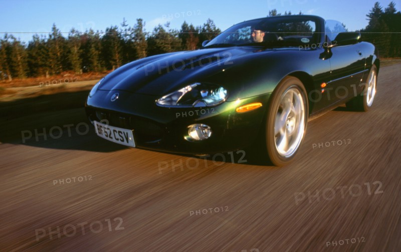 2002 Jaguar XKR convertible. Artist: Unknown.