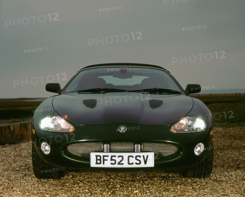 2002 Jaguar XKR convertible. Artist: Unknown.
