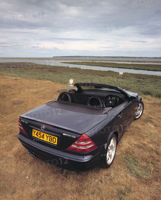 2001 Mercedes Benz SLK 320 AMG. Artist: Unknown.
