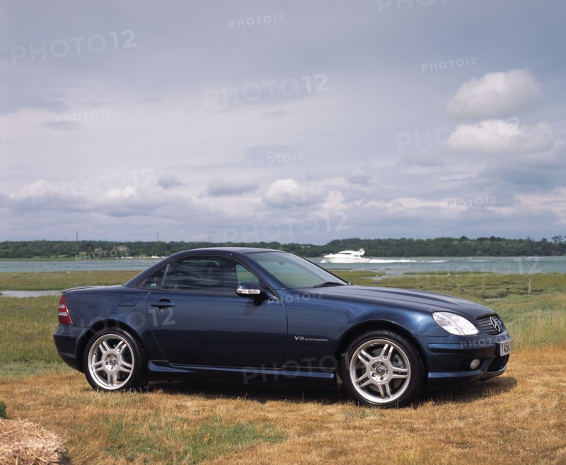 2001 Mercedes Benz SLK 320 AMG. Artist: Unknown.