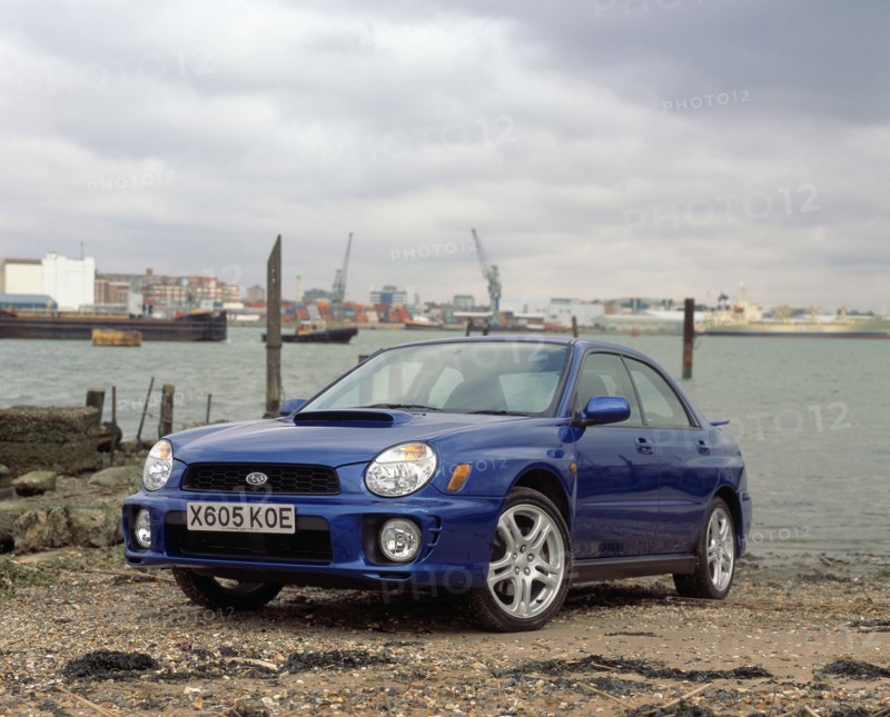 2001 Subaru Impreza WRX. Artist: Unknown.