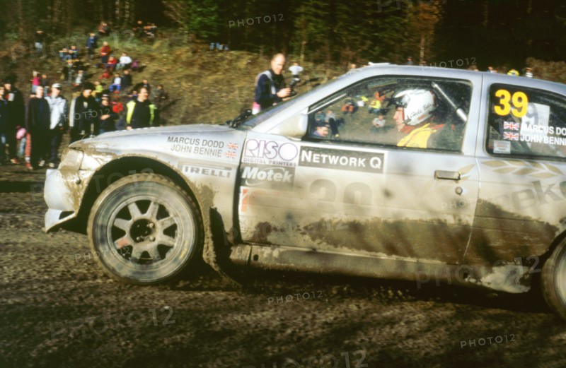 1998 Ford Escort wrc, Marcus Dodd, Network Q rally. Artist: Unknown.