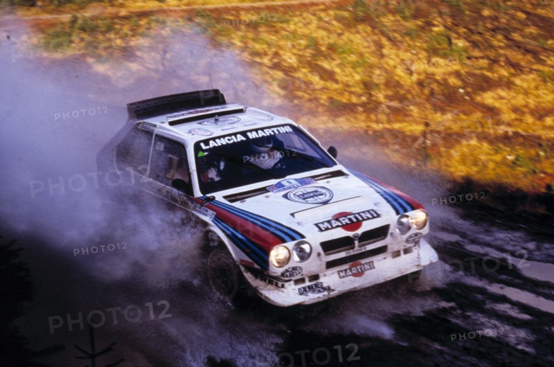 Lancia Delta S4 RAC Rally 1986. Artist: Unknown.