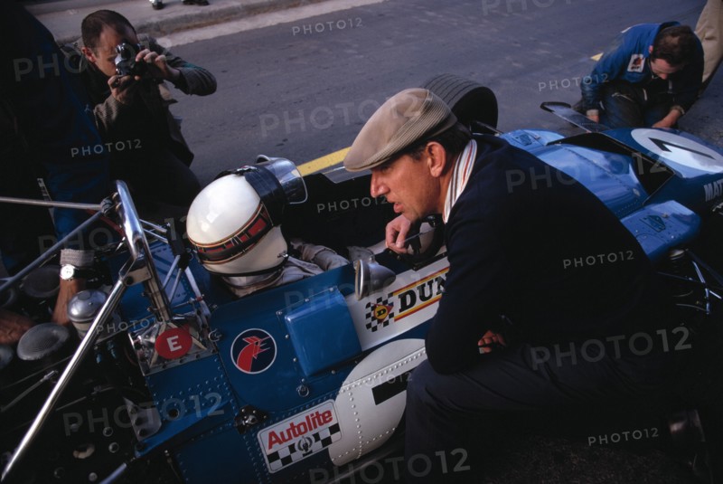 MATRA F1 Jackie Stewart, Ken Tyrrell. Artist: Unknown.