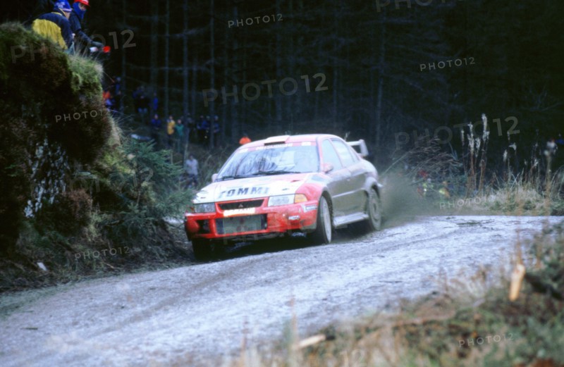 Mitsubishi  Lancer Evo,T.Makinen 1999 network q. Artist: Unknown.