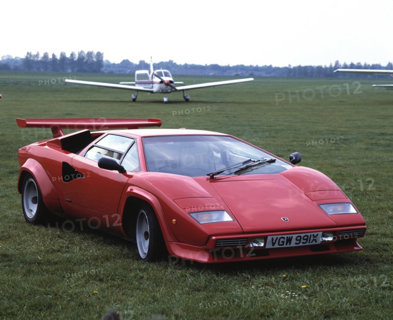 1982 Lamborghini Countach 400. Artist: Unknown.