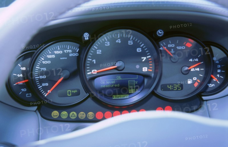 1988 Porsche 959 instrument panel. Artist: Unknown.