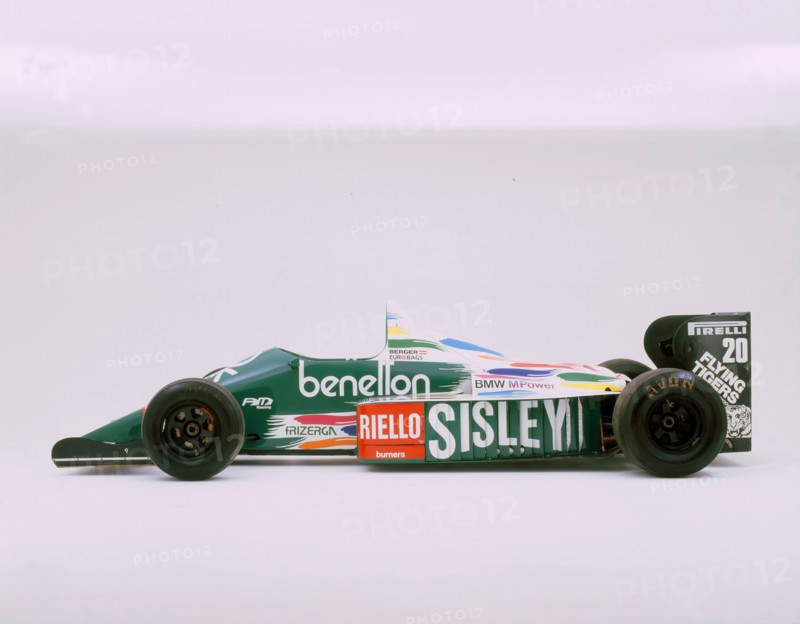 1986 Benetton BMW B186. Artist: Unknown.