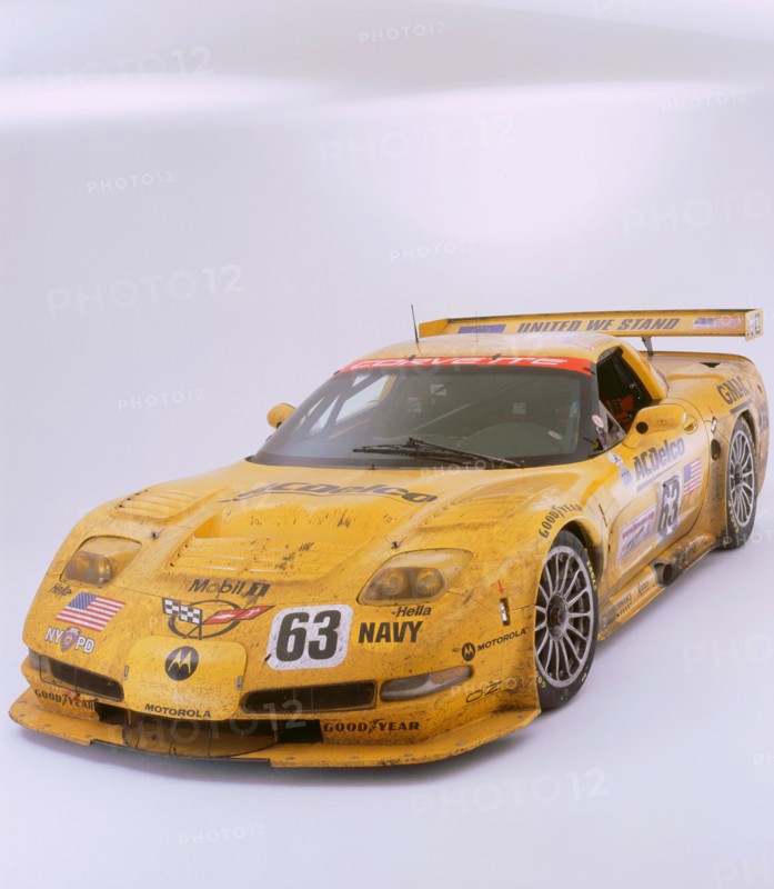 2002 Chevrolet Corvette Le Mans racing car. Artist: Unknown.