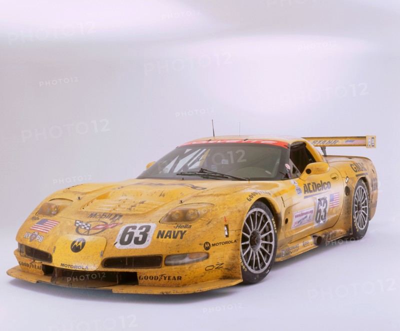 2002 Chevrolet Corvette Le Mans racing car. Artist: Unknown.