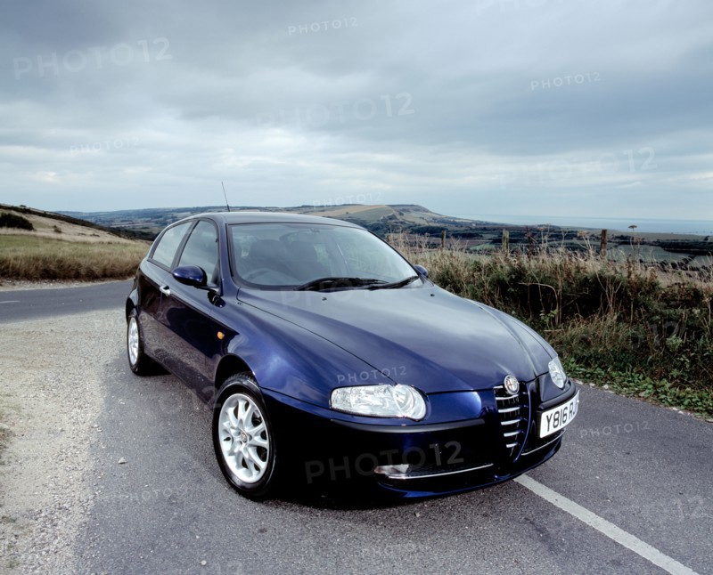 2001 Alfa Romeo 147 1.6 twin spark. Artist: Unknown.