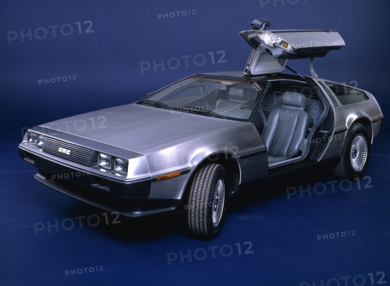 1982 Delorean. Artist: Unknown.