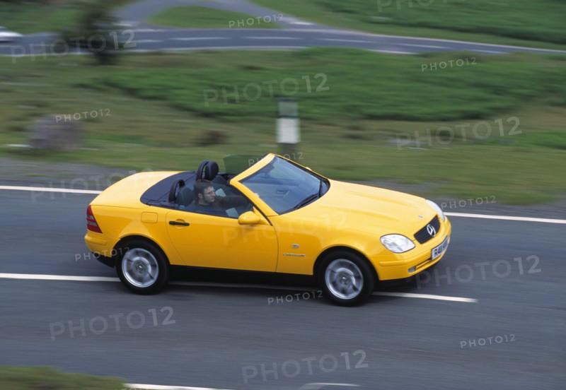 1998 Mercedes Benz SLK 230. Artist: Unknown.