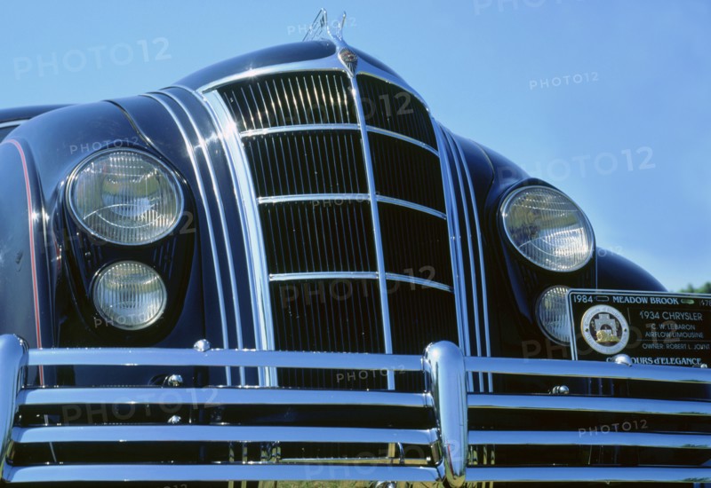 1934 Chrysler Imperial Airflow. Artist: Unknown.