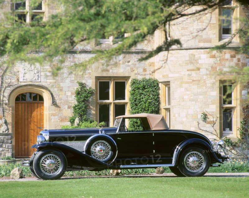 1933 Duesenberg SJ. Artist: Unknown.