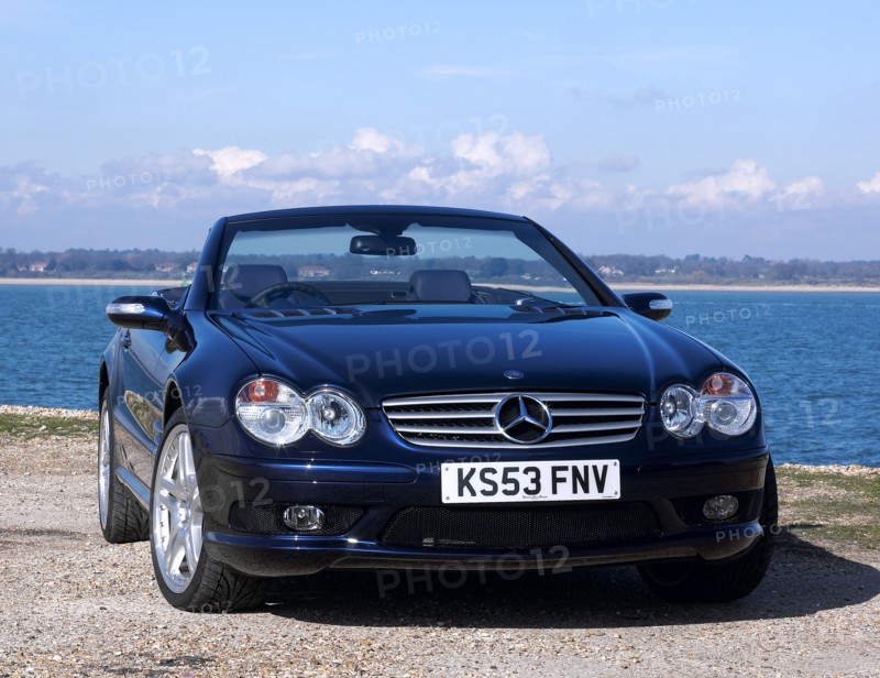 2003 Mercedes Benz SL55 AMG. Artist: Unknown.
