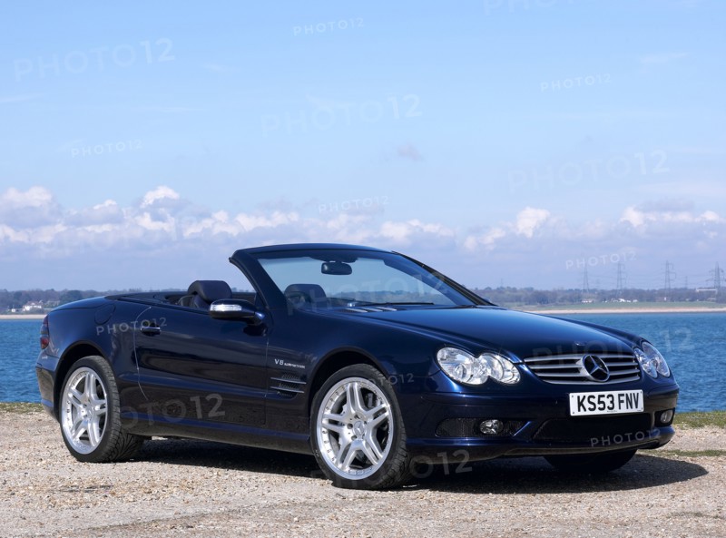 2003 Mercedes Benz SL55 AMG. Artist: Unknown.