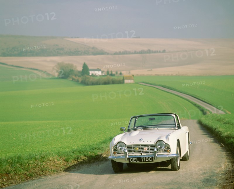 1965 Triumph TR4. Artist: Unknown.
