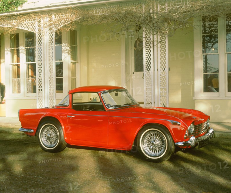 1966 Triumph TR4 A. Artist: Unknown.