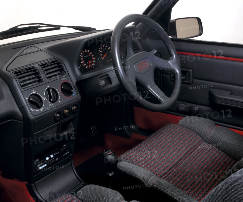 1987 Peugeot 205 GTI 1.6. Artist: Unknown.