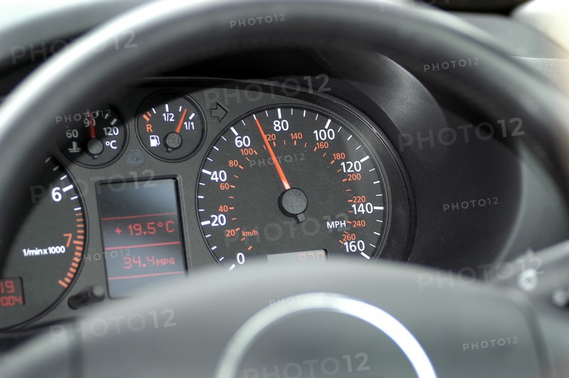 Speedo at 70 mph. Artist: Unknown.