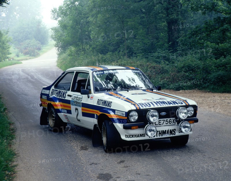 1981 Ford Escort RS1800. Artist: Unknown.