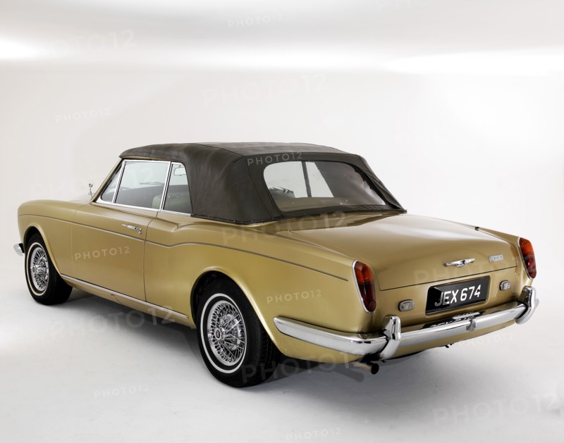 1975 Rolls Royce Corniche convertible. Artist: Unknown.