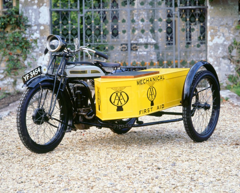 1927 Triumph AA Combination. Artist: Unknown.