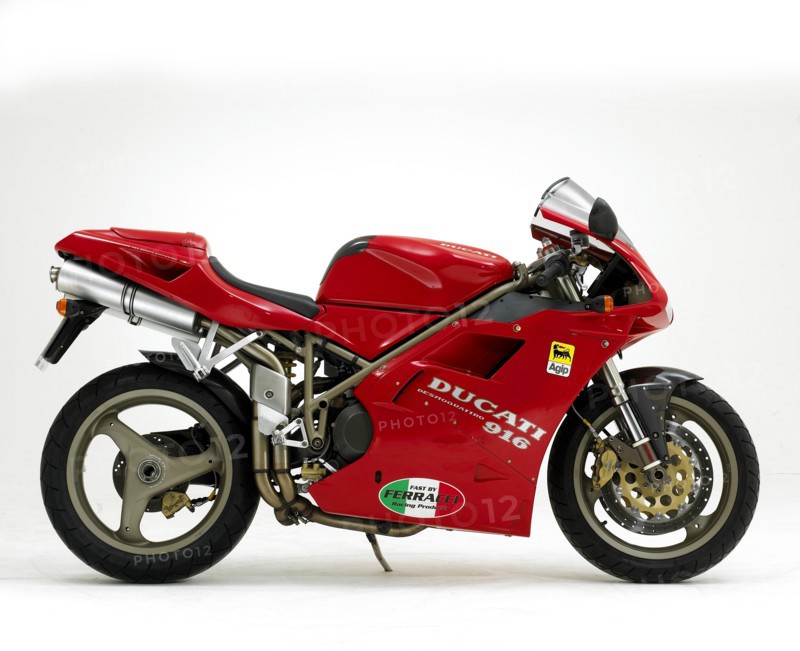 1995 Ducati 916. Artist: Unknown.