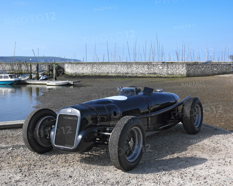 1936 Delage ERA Artist: Unknown.