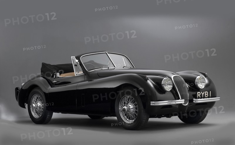 1954 Jaguar XK120 SE Artist: Unknown.