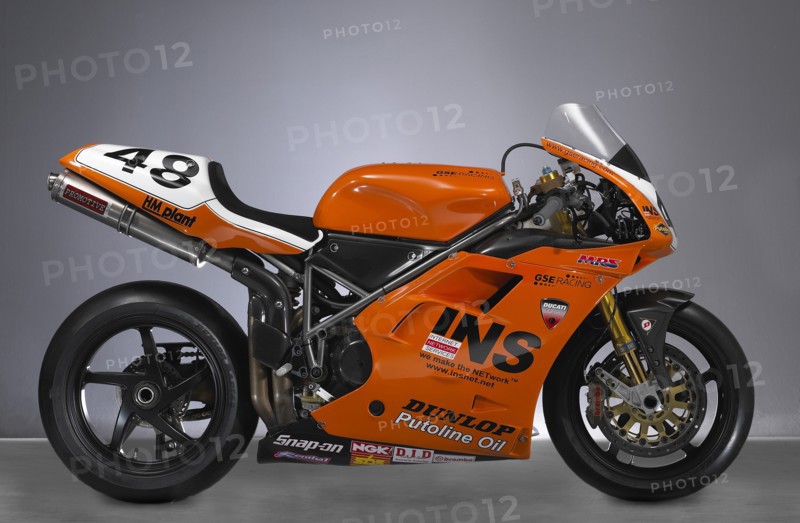 2000 & 2001 Ducati racing bike Artist: Unknown.