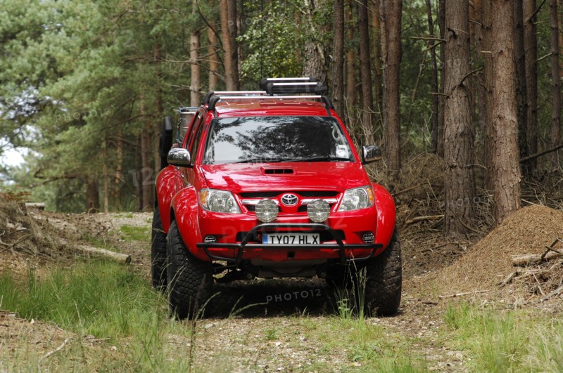 2007 Toyota HiLux Arctic Explorer Artist: Unknown.