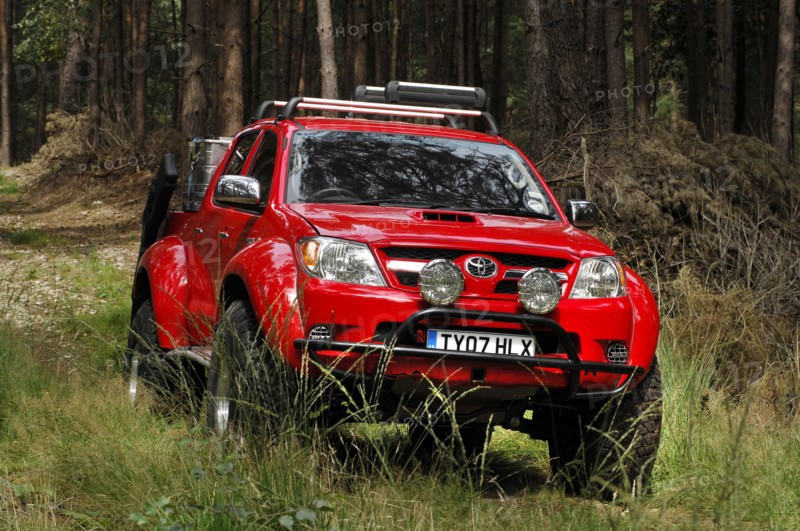 2007 Toyota HiLux Arctic Explorer Artist: Unknown.