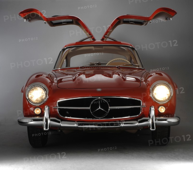 1957 Mercedes Benz 300 SL Gullwing Artist: Unknown.