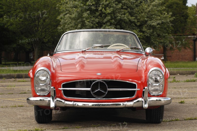 1961 Mercedes Benz 300SL Artist: Unknown.