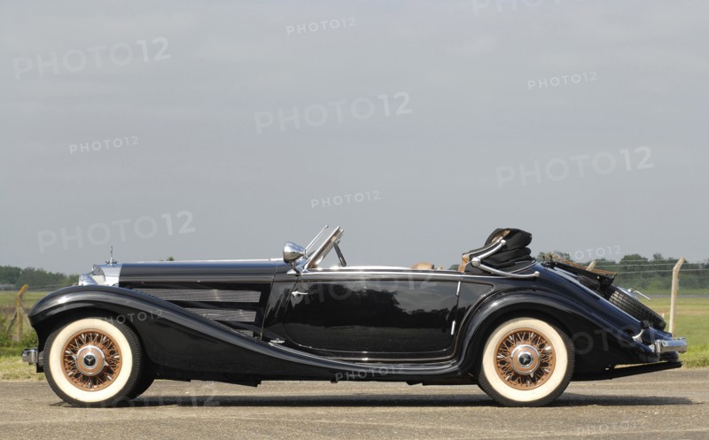 1935 Mercedes Benz 500K Artist: Unknown.