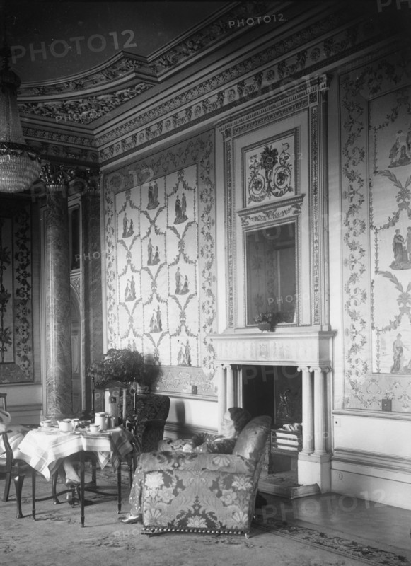 Interior, Wykehurst Place, Bolney, Sussex. Artist: Bill Brunell.
