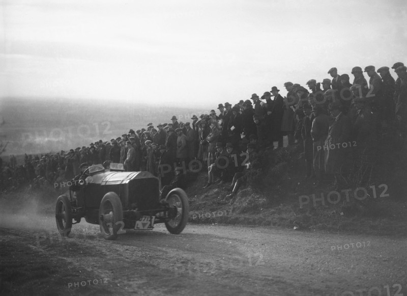 Lorraine-Dietrich 60hp of Douglas Hawkes, Essex Motor Club Kop Hillclimb, Buckinghamshire, 1922. Artist: Bill Brunell.