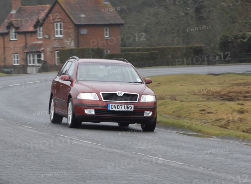 2007 Skoda Octavia estate. Artist: Unknown.