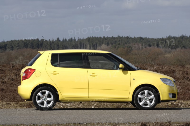 2008 Skoda Fabia 2. Artist: Unknown.