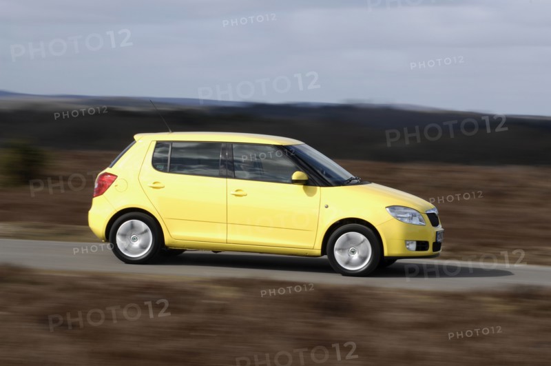 2008 Skoda Fabia 2. Artist: Unknown.