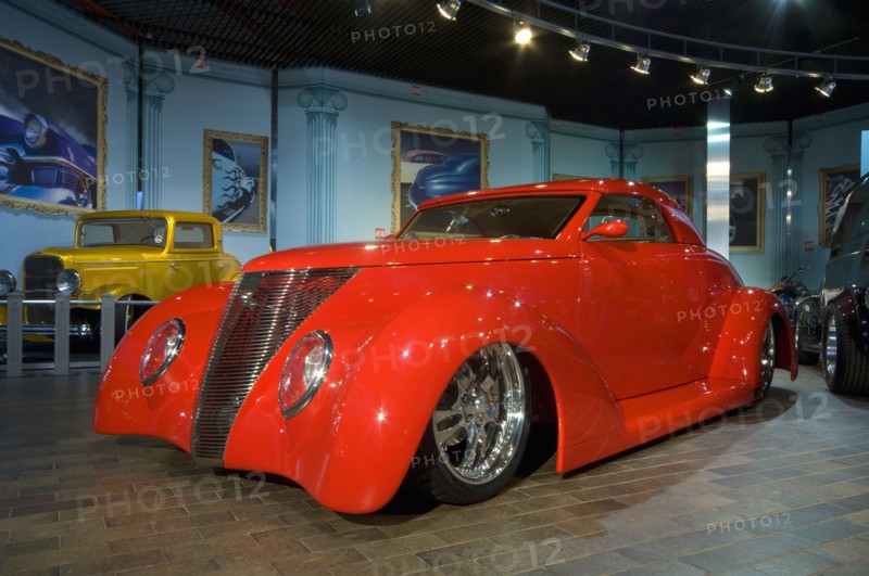 1937 Ford Roadster Customised car. Artist: Unknown.